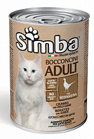 Консерва для взрослых кошек SIMBA. Adult 415 г