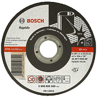 Круг отрезной по нержавеющей стали Bosch 230x2,0x22,2 мм 2608600096