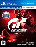 Игра Sony GRAN TURISMO SPORT (PS4, VR, русская версия)