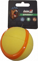 Игрушка для собак AnimAll Мяч желто-оранжевый 6,4 см