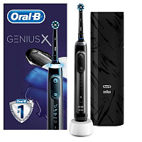 Электрическая зубная щетка Oral-B Braun Genius X/D706.513.6X Midnight black