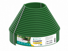 Декоративний бордюр Vodaland Country Standard H100 зелений 15 м