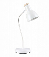 Настольная лампа LightMaster 1x40 Вт E27 белый DE1150 білий, E27