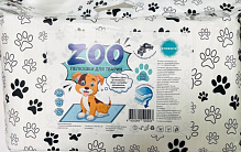 Пеленки одноразовые Essenta+ 60х60 см серия ZOO с активированным углем 50 шт. для собак