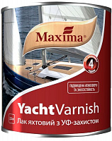 Лак високоякісний яхтвовий Maxima мат 2.5 л безбарвний