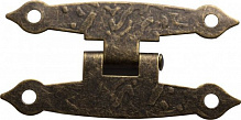 Петля декоративная старая латунь 63х35 мм 1 шт. 
