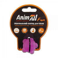 Игрушка для собак AnimAll Шар молекула 3 см фиолетовый 88134