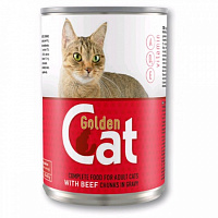 Консерва для котов Golden Cat с говядиной 415 г