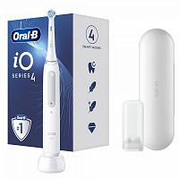 Электрическая зубная щетка Oral-B iO Серия 4 Белая (80364076)