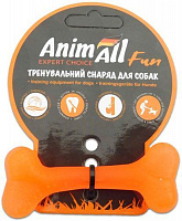 Іграшка для собак AnimAll Кістка 8 см помаранчева 88102