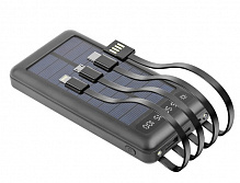 Зовнішній акумулятор (Powerbank) Setty 10000 mAh black (SLR-100) 