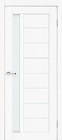 Дверне полотно ОМіС Cortex deco 09 ПО 600 мм білий silk matt 