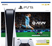 Ігрова консоль Sony 5 Ultra HD Blu-ray (EA SPORTS FC 24) white
