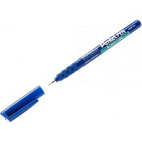 Маркер перманентний синій  Pentel NMF50-С