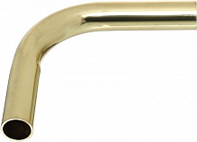 Труба для рейлинга DC DR 50 G3 поворотная угол 90° золото