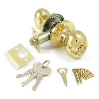 Кнобсет Apecs 6093-01 ключ-фиксатор золотой