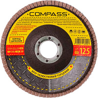 Круг пелюстковий Compass 125 мм P120 20523138