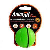 Игрушка для собак AnimAll Fun мяч зеленый 5 см