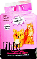 Пеленки одноразовые Lilli Pet 40x60 см 30 шт.