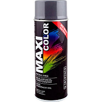 Эмаль Maxi Color аэрозольная универсальная декоративная RAL 7024 графитовый серый глянец 400 мл