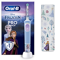 Электрическая зубная щетка Oral-B Pro Kids «Холодное сердце» + Футляр