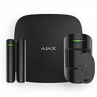 Комплект бездротової сигналізації Ajax StarterKit (8EU) UA чорний 