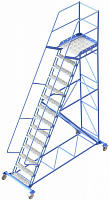 Лестница передвижная SHLM 3,5 м STOREHOUSE SHLM0035000160