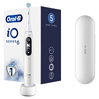 Електрична зубна щітка Oral-B iO Серія 6 біла