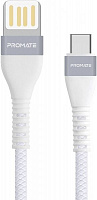 Кабель Promate USB Type-C – USB 1,2 м білий (vigoray-c.white) 
