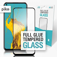 Защитное стекло Piko для P40 Lite Защитное стекло Piko Full Glue для Huawei P40 Lite (черное)