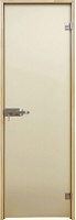 Дверь для сауны Tesli ДМ Briz White Sateen 2000х800 мм
