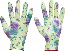 Перчатки ТавТекс садовые с покрытием нитрил M (8)