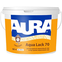 Лак інтер'єрний Aqua Lack 70 Aura® глянець 10 л
