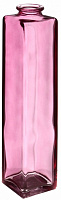 Ваза стеклянная Trend Glass 24,5 см розовый 