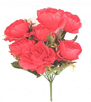 Букет роз пионов искусственных 7074 Цветы от королевы