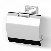 Держатель для туалетной бумаги Imprese Bilovec с крышкой 142255 хром