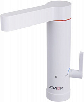 Електроводонагрівач проточний Atmor Водонагрівач проточний електричний Atmor Hotap білий 3,3 кВт