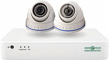 Комплект видеонаблюдения GV-IP-K-S33/02 1080P белый 