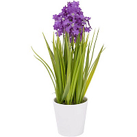 Растение искусственное Гиацинт фиолетовый C0306DK-P
