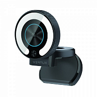 Веб-камера Vertux Odin-4K UHD с LED подсветкой USB