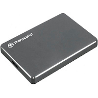 Внешний жесткий диск Transcend 25C3N 1 ТБ 2,5" USB 3.1 (TS1TSJ25C3N) space grey 