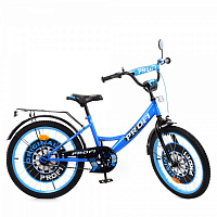 Велосипед дитячий PROF1 20д. Original boy синьо-чорний Y2044-1 