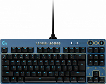 Клавиатура Logitech G PRO Mechanical Keyboard League of Legends Edition - LOL-WAVE2 USB (920-010537) 