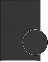 Холст на картоне черный 50x60 см 220 г/м² ROSA