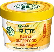 Маска Garnier Fructis Super Food Банан Экстрапитание для очень сухих волос 390 мл