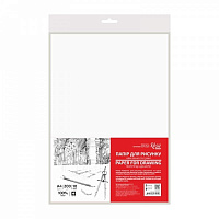 Бумага для черчения Rosa Studio мелкое зерно А4 (21х29,7 см) 10 лист.