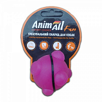 Игрушка для собак AnimAll Fun Шар-молекула 5 см фиолетовый