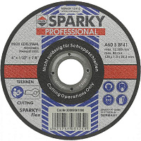 Круг відрізний по металу Sparky 125x1,0x22,2 мм