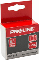 Скобы для ручного степлера Proline 14 мм тип 140 (G) 1000 шт. 55414