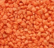 Песок декоративный Gutti 235 Orange, 0,8-1,2 мм, 300 г